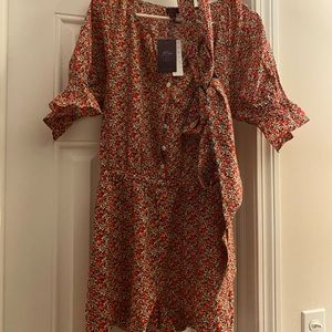 JCrew Liberty Floral Romper NWT Size Small